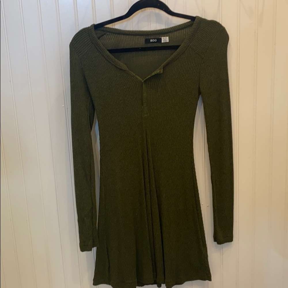 BDG Olive Green dress